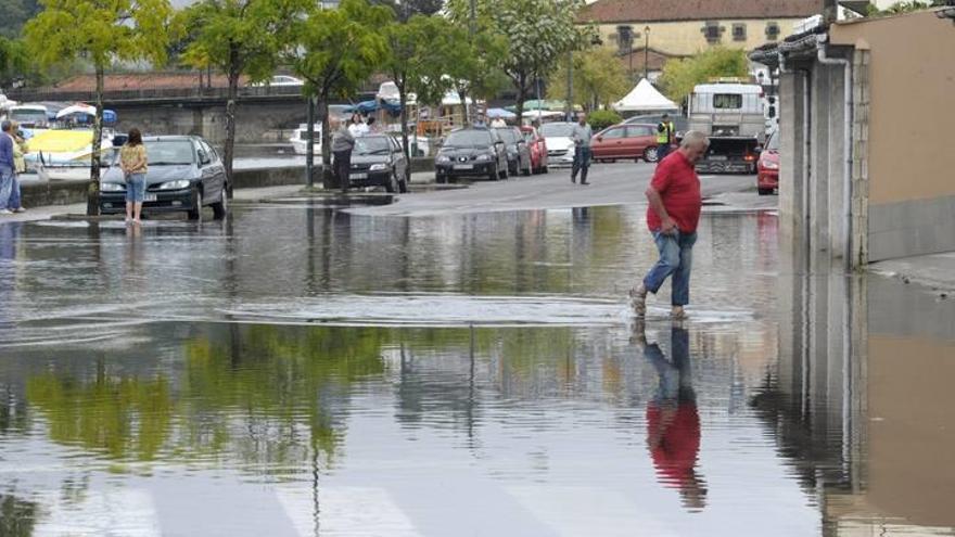 Calzada inundada el día 1 de este mes de septiembre.