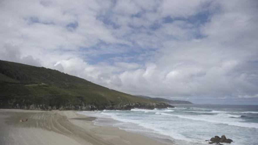 Playa de Valcobo, en Arteixo.