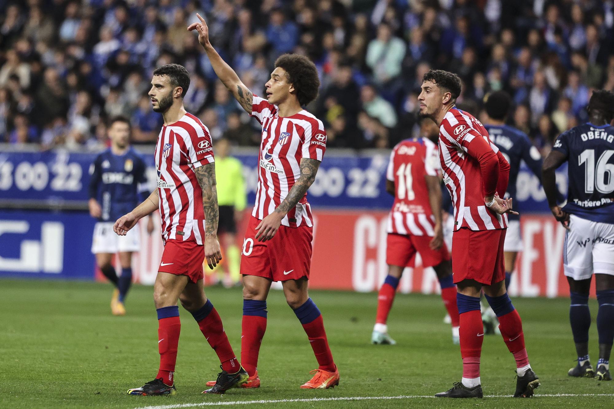 En imágenes: así fue el duelo copero entre el Real Oviedo y el Atlético de Madrid