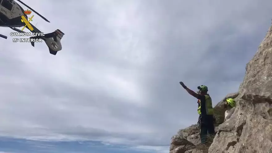 Bergrettung am Puig de Massanella