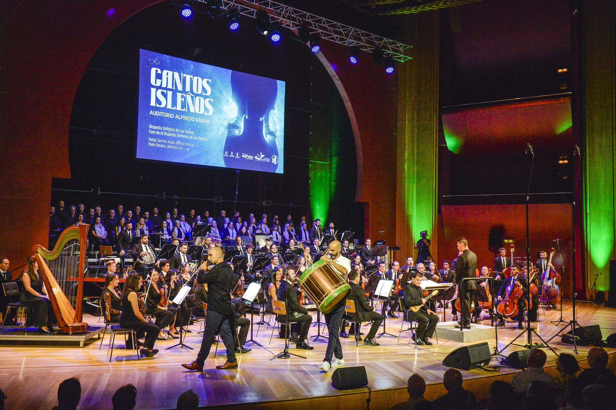 Espectáculo 'Cantos isleños' por el 25º aniversario del Auditorio Alfredo Kraus