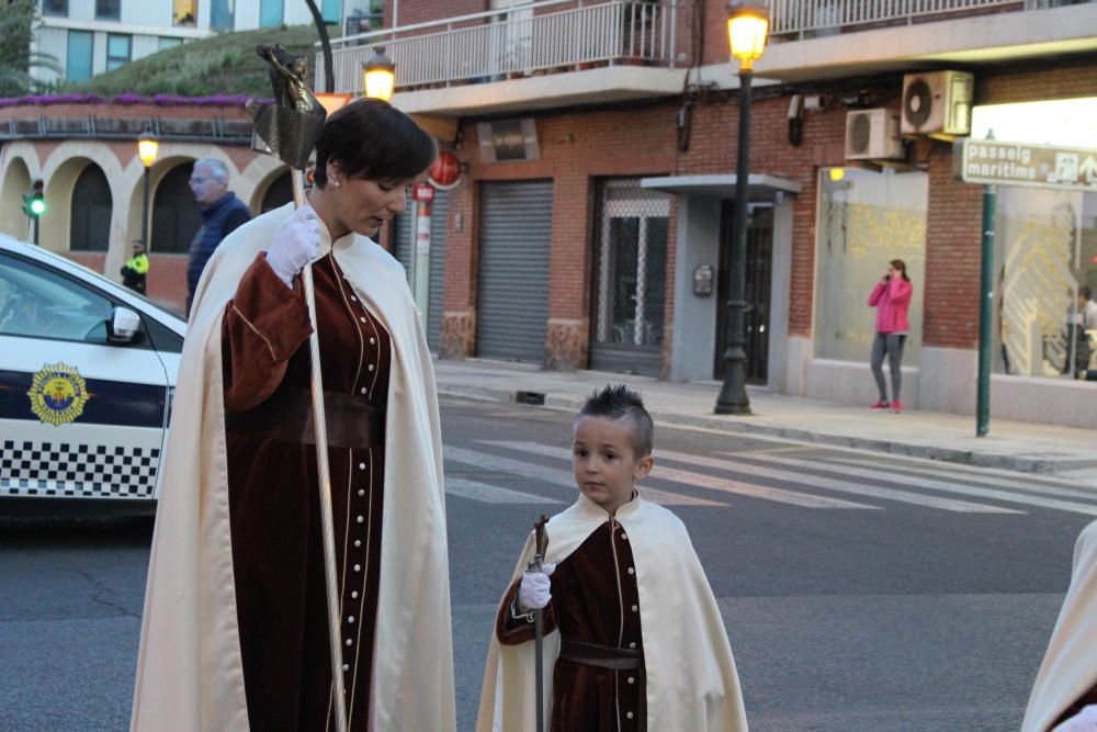 Procesión de la Solidaridad de la Hermandad de las Angustias.