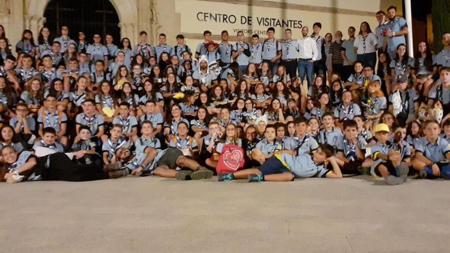 Los Scouts, de campamento en Ávila