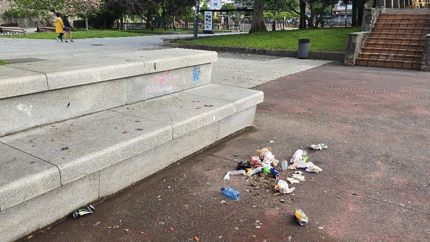 A Xunqueira también sufre el vandalismo