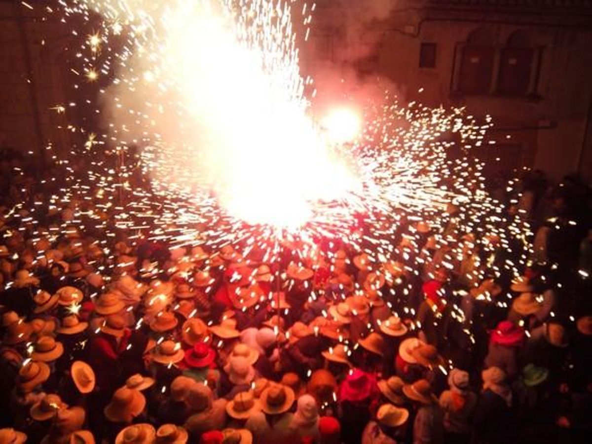 Bany de foc de la Bisbal.