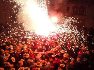 Bany de foc de la Bisbal.