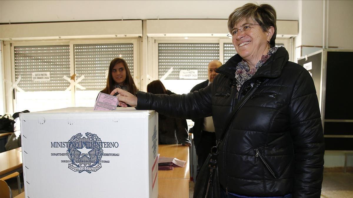 giuliana di pillo elecciones ostia italia