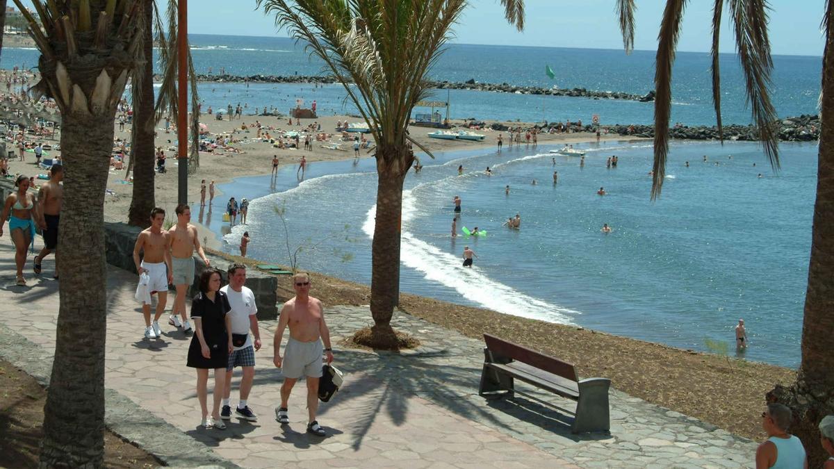 Playa de Troya (Tenerife).