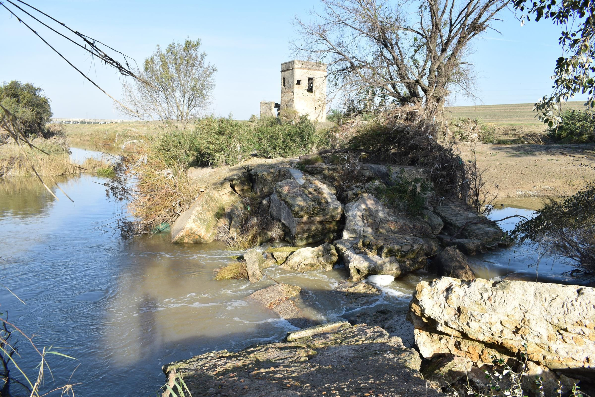 Estado actual del Molino de Cerrajas en Alcalá de Guadaíra