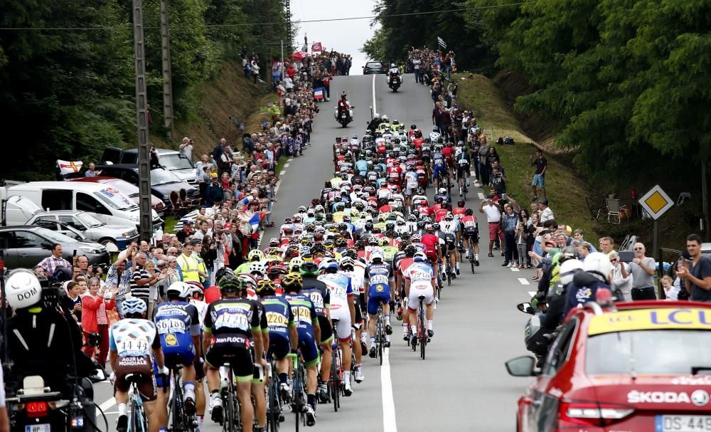 Les imatges de la tercera etapa del Tour de França