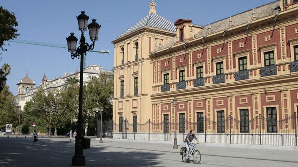 Palacio de San Telmo, sede del gobierno de la Junta de Andalucía.