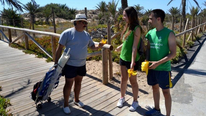 Arranca la campaña de Voluntariado Medioambiental en Guardamar