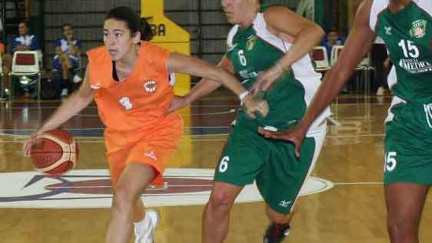 Marina Delgado fue la base titular del Zamarat ayer en Madrid.