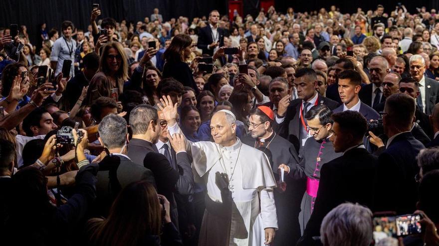 Así ha sido el segundo día del viaje del papa León XIV por E