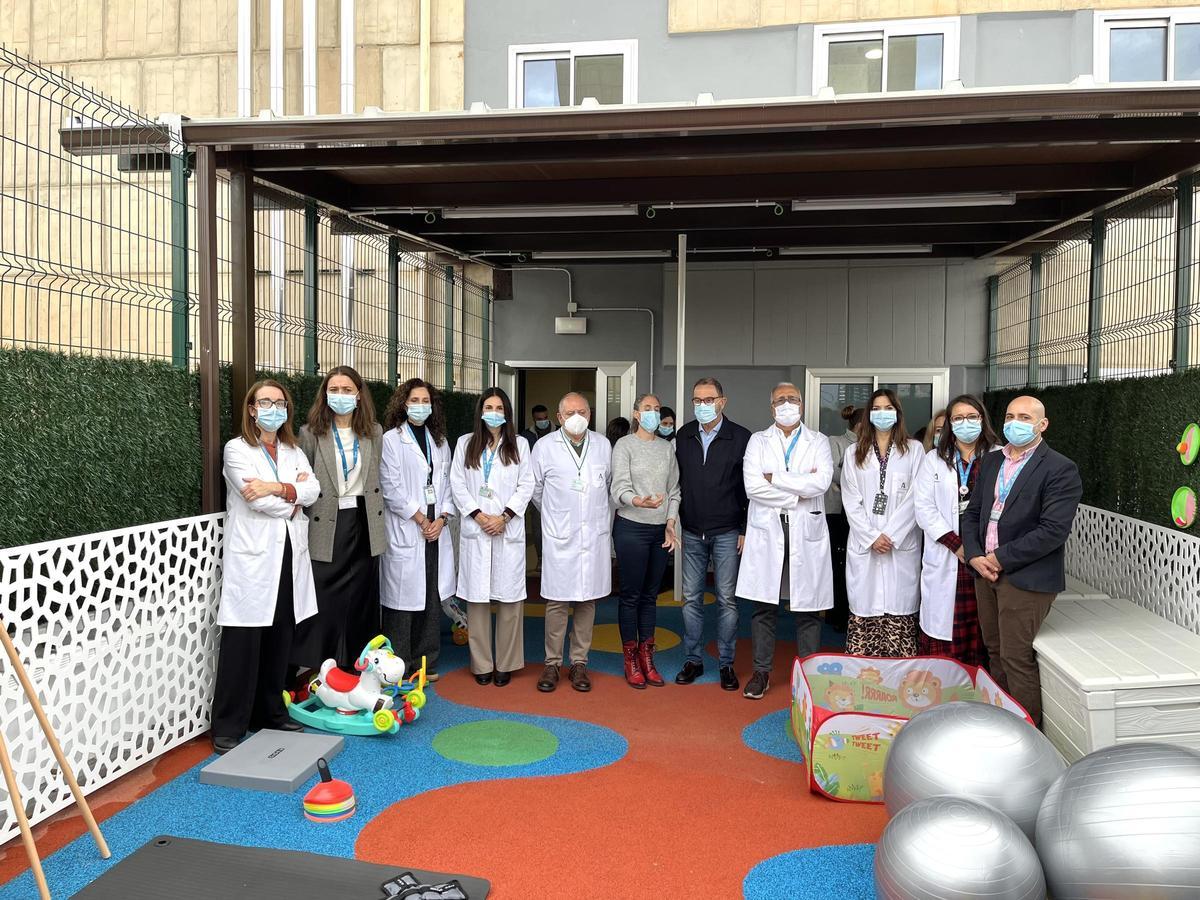 Inauguración del nuevo Club Deportivo Infantil del Hospital Materno