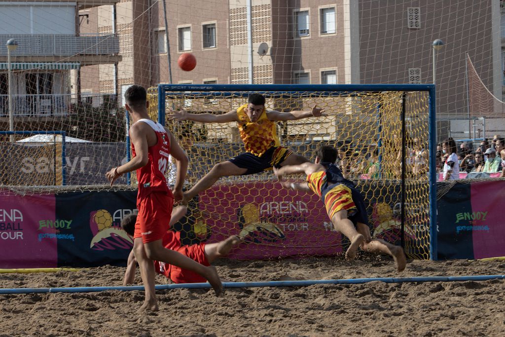 Campeonato de balonmano playa en La Manga