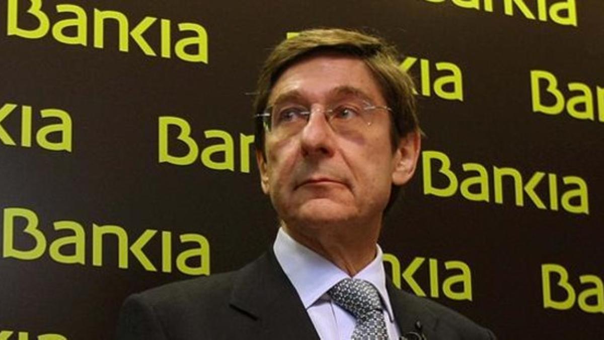 El presidente de Bankia, Jose Ignacio Goirigolzarri.