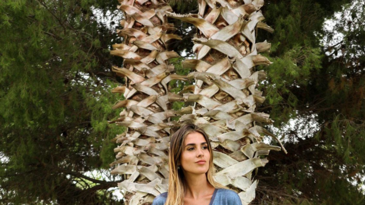 Mery Turiel con el vestido que ha arrasado de su colección para Carrefour