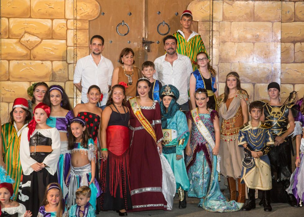 Embajada infantil en las fiestas de Moros y Cristianos de Altozano