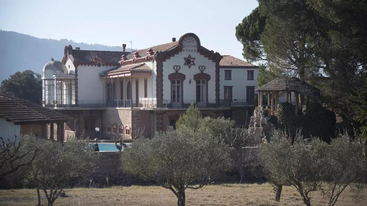 Vista exterior del Mas Morera.