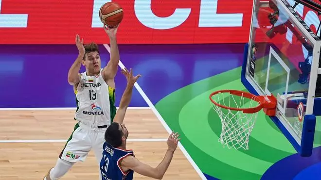 Lituania - Serbia del Mundial de baloncesto | Serbia, primera semifinalista