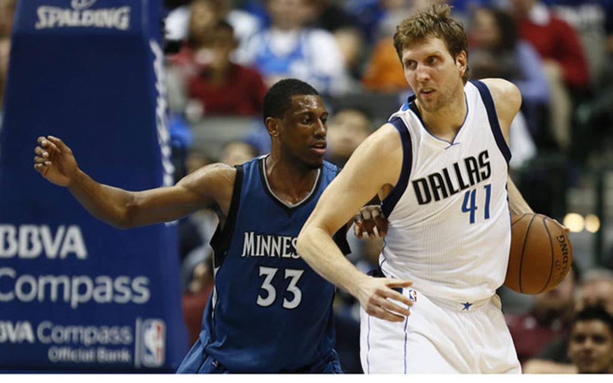 Los Mavericks pasan por encima de los Timberwolves de Ricky Rubio