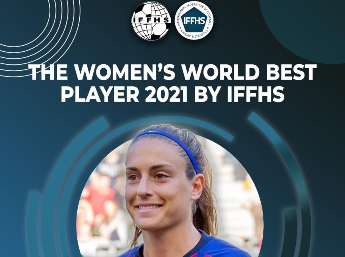 Alexia Putellas, Mejor Jugadora Mundial de la IFFHS 2021