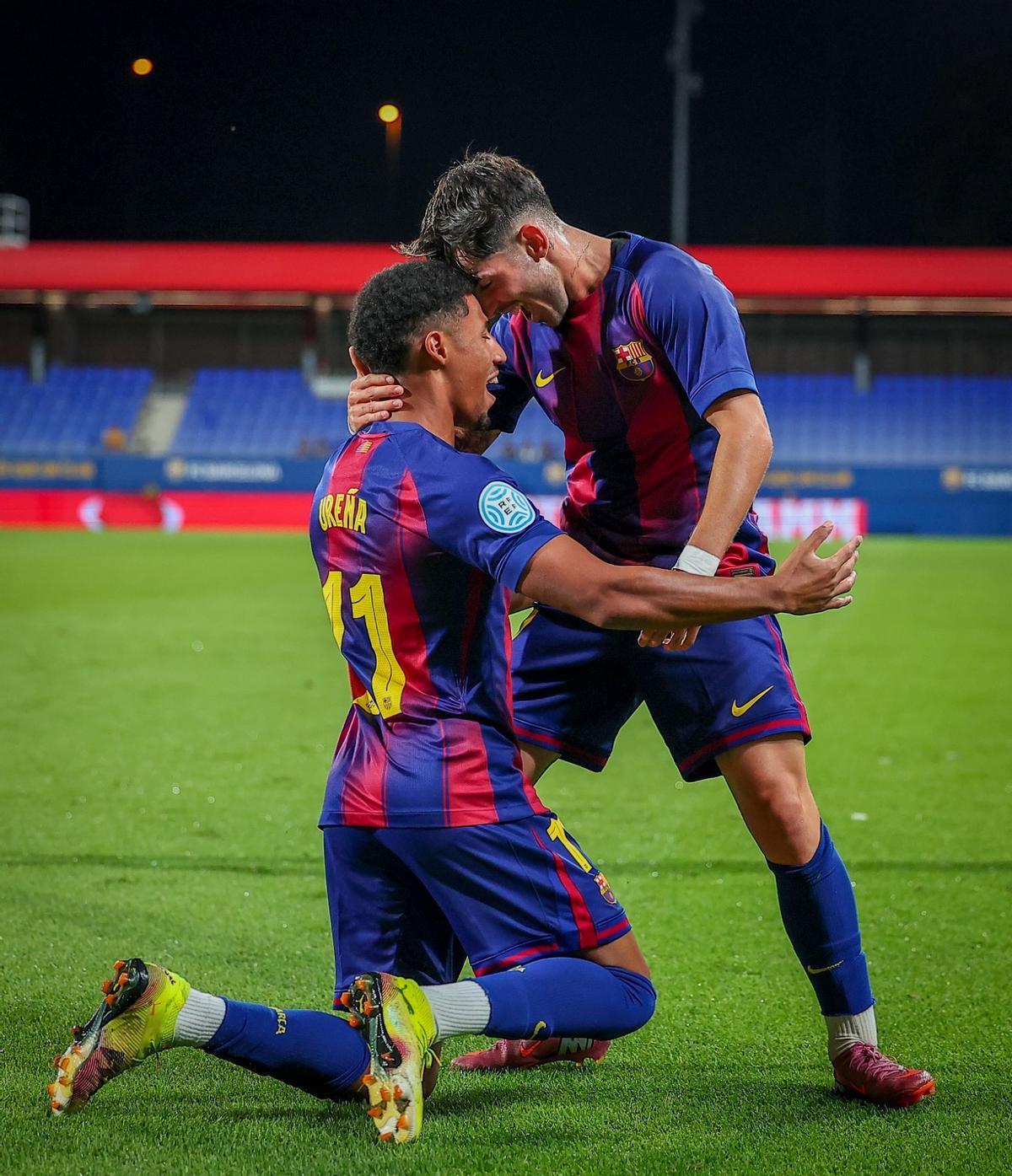 Las mejores imágenes del Barça Atlètic vs Castellón B (4-0)