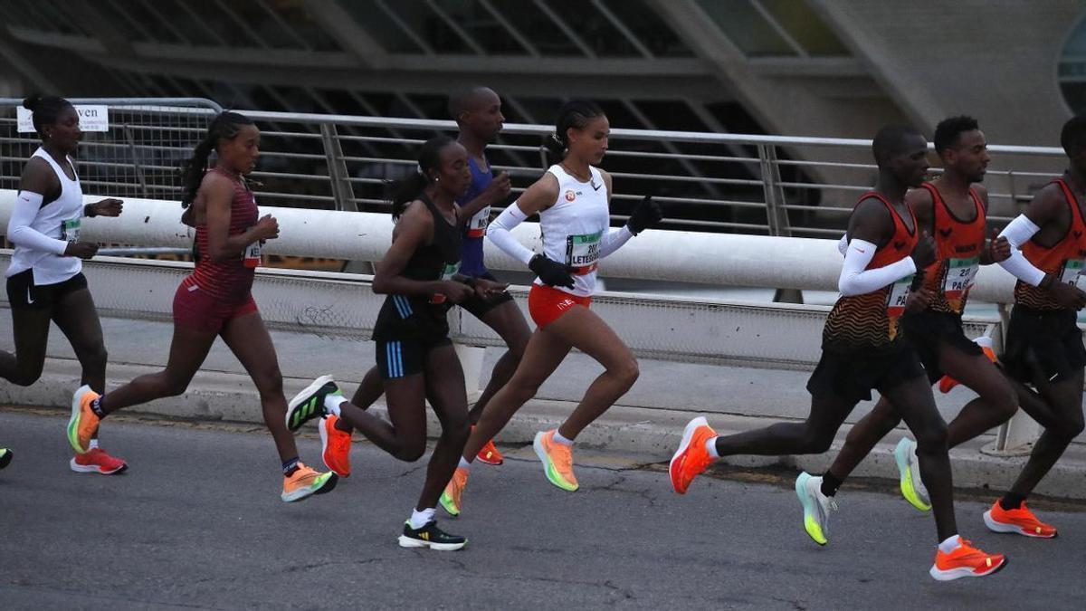 Letesenbet Gidey y Amane Beriso, grandes protagonistas del Maratón de València