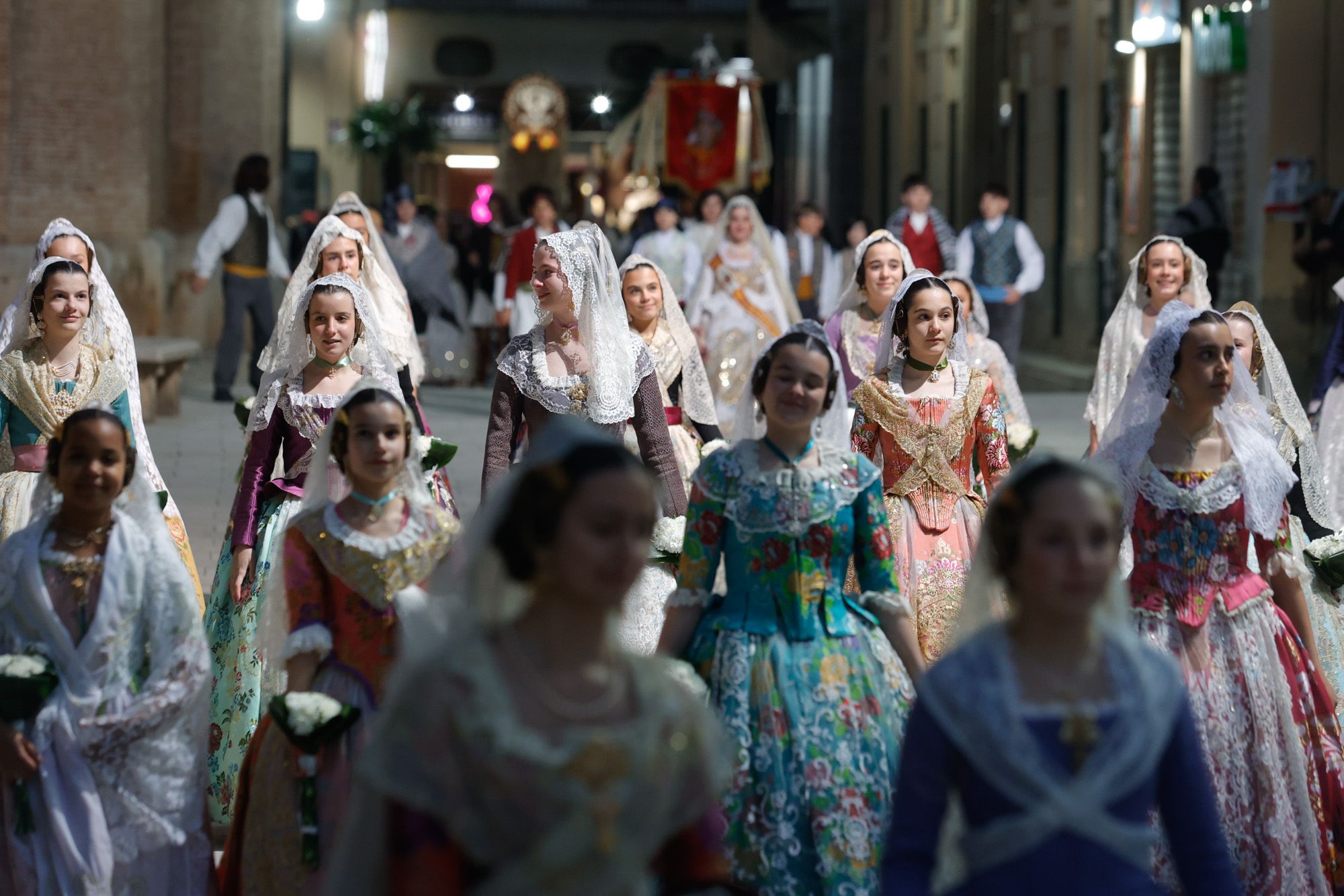 Todas las fotos de la Ofrenda del 17 de marzo por la calle San Vicente de 19:00 a 20:00 horas