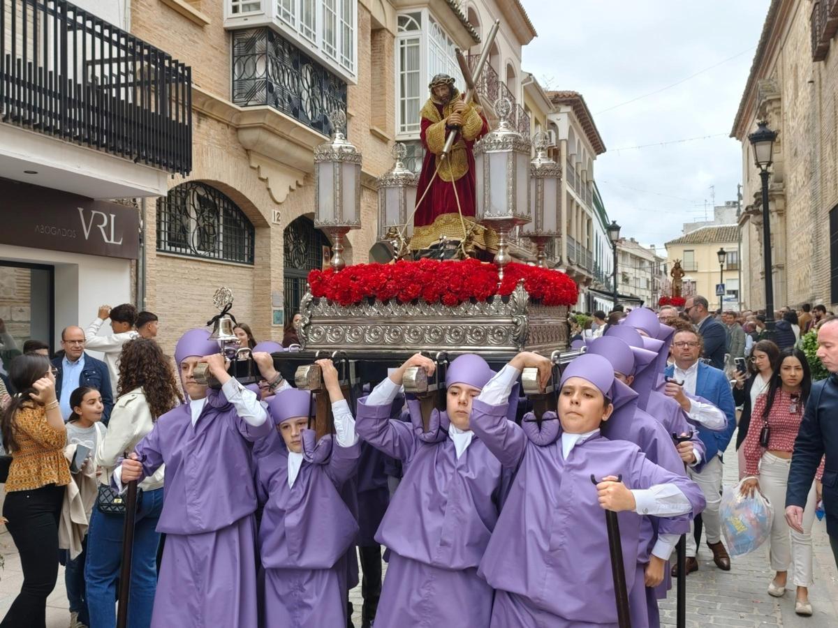 Los pequeños de Lucena y Villanueva de Córdoba disfrutan de la Semana Santa chiquita
