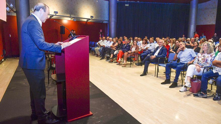 Acto de clausura del I Ciclo de Conferencias en memoria de Jerónimo Saavedra