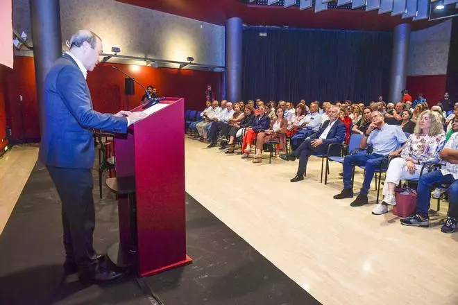 Acto de clausura del I Ciclo de Conferencias en memoria de Jerónimo Saavedra