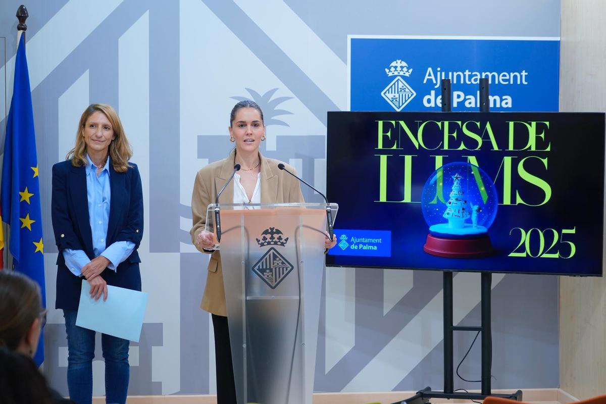 Las regidoras Belén Soto y Lourdes Roca.