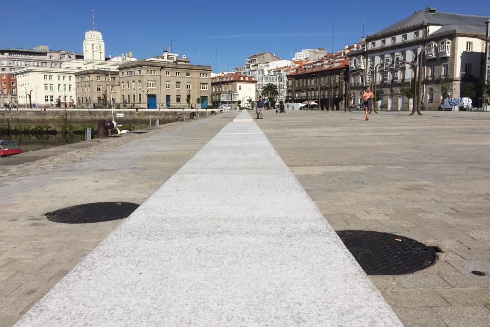 El banco de la Marina avanza a O Parrote