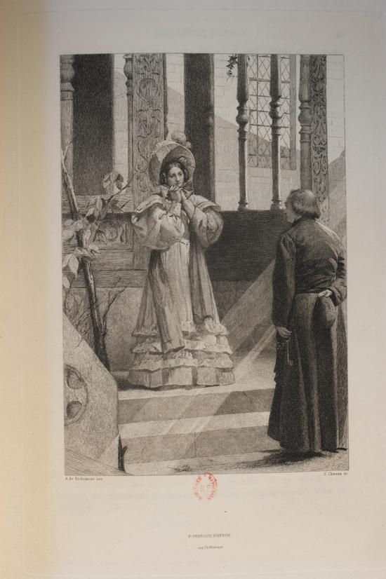Emma Bovary, en una edición ilustrada del libro de 1905.