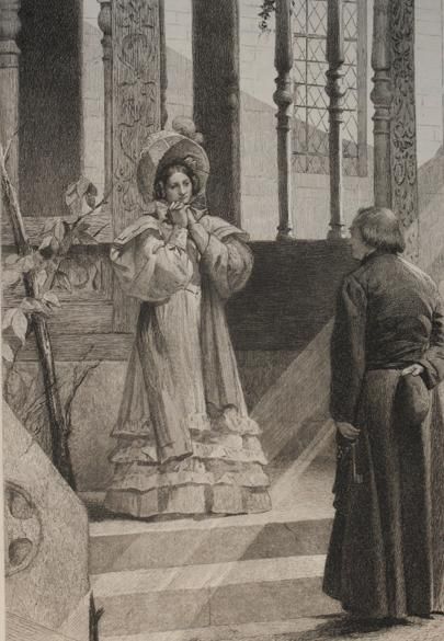 Emma Bovary, en una edición ilustrada de la obra de Flaubert de 1905.