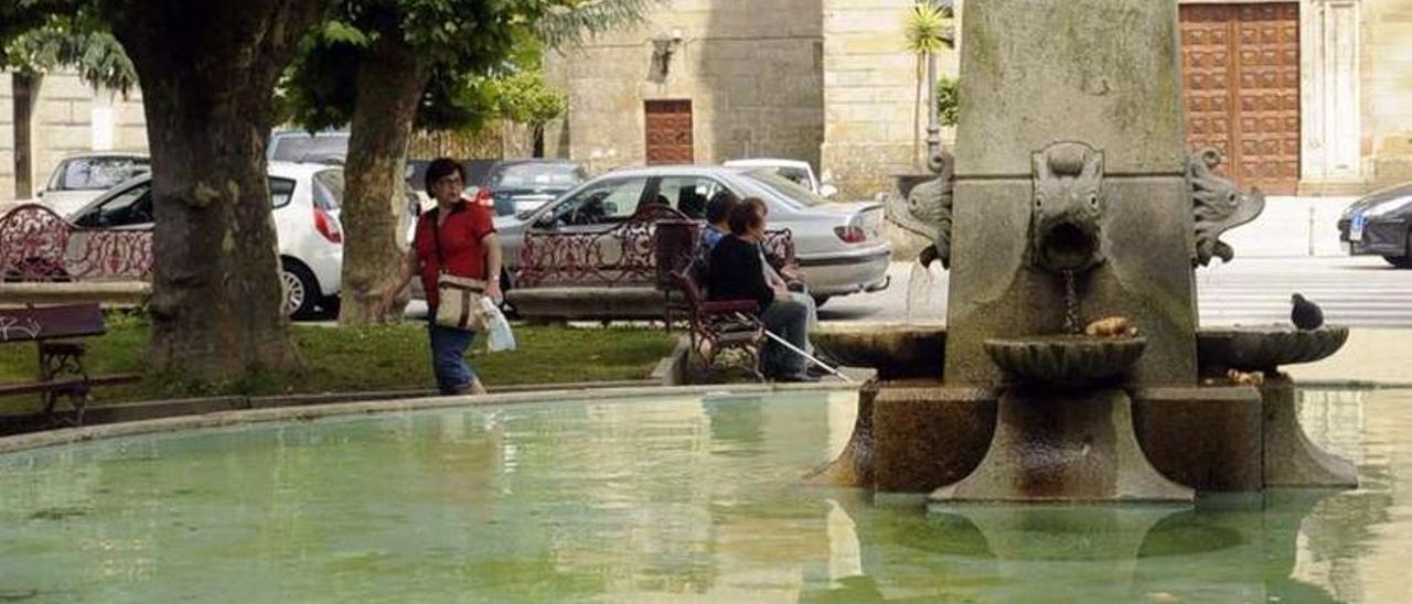 La reforma de la plaza de España va a servir para introducir grandes cambios en su fuente.