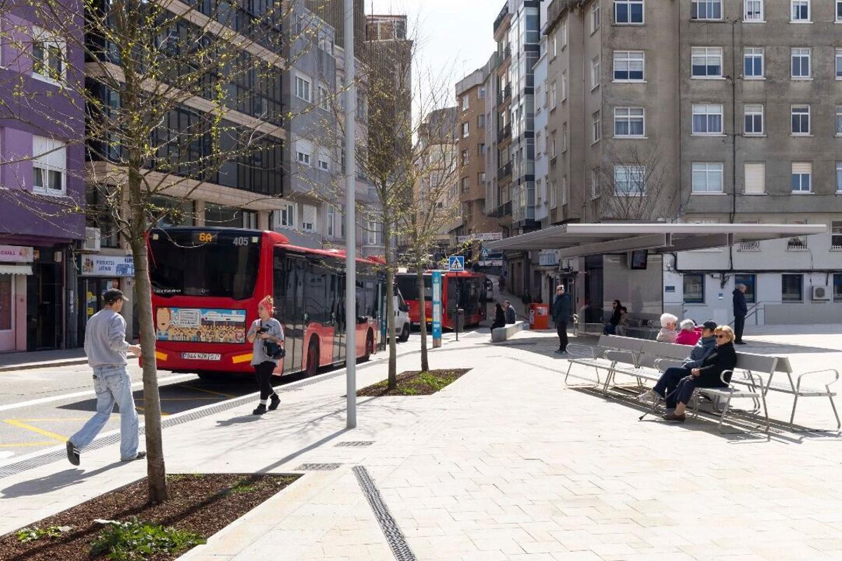 Nuevas paradas en el entorno del mercado de Monte Alto, en A Coruña