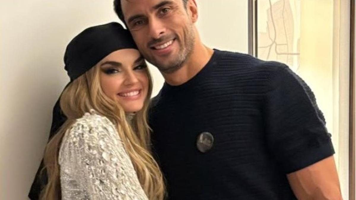 Melody y su pareja Ignacio Batallán en sus redes sociales.