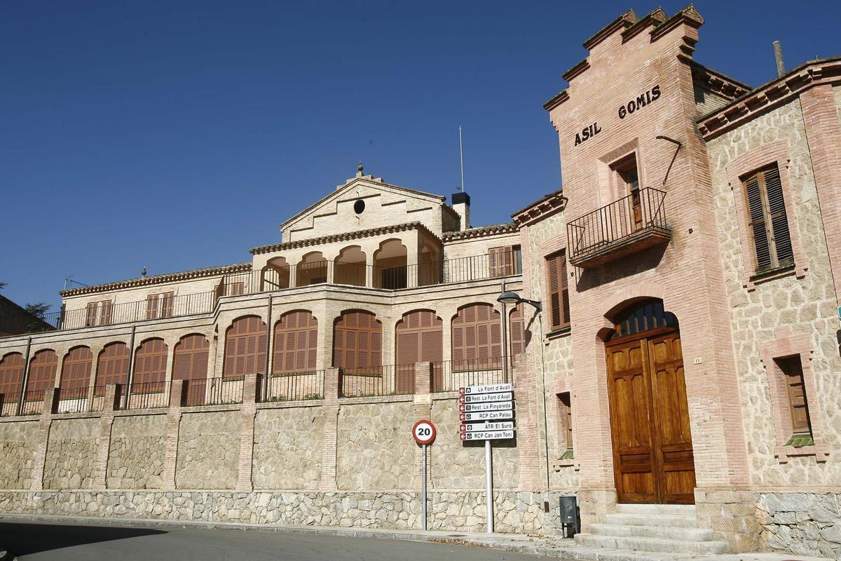 L'Asil Gomis, un dels edificis emblemàtics d'Agullana