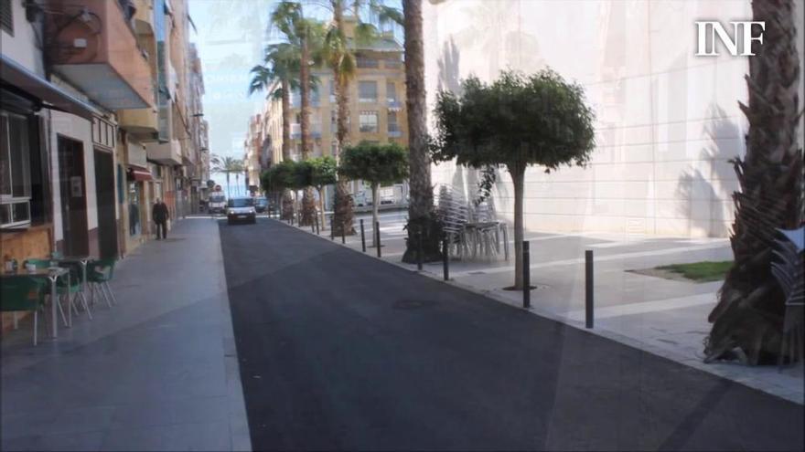 Reabren las calles de La Ermita de Torrevieja tras asfaltar en la mitad del plazo previsto