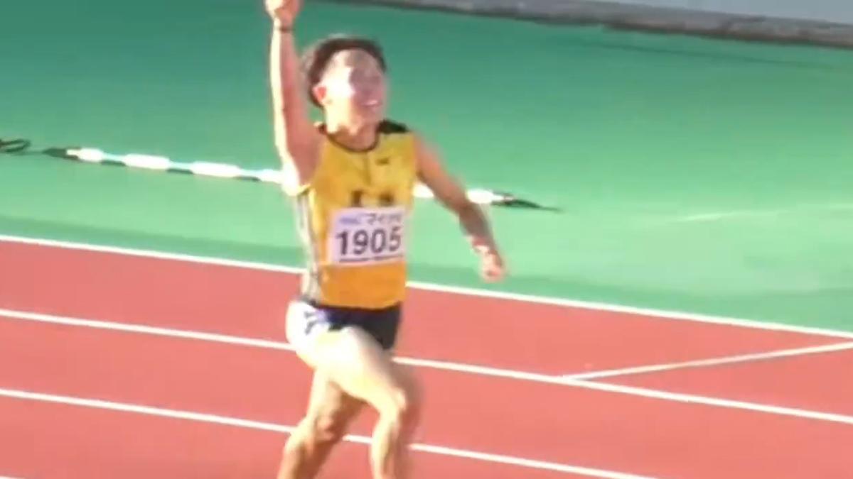 ¡Con sólo 16 años bate el récord mundial Sub'18 en los 100 metros con un tiempo de 10 segundos!