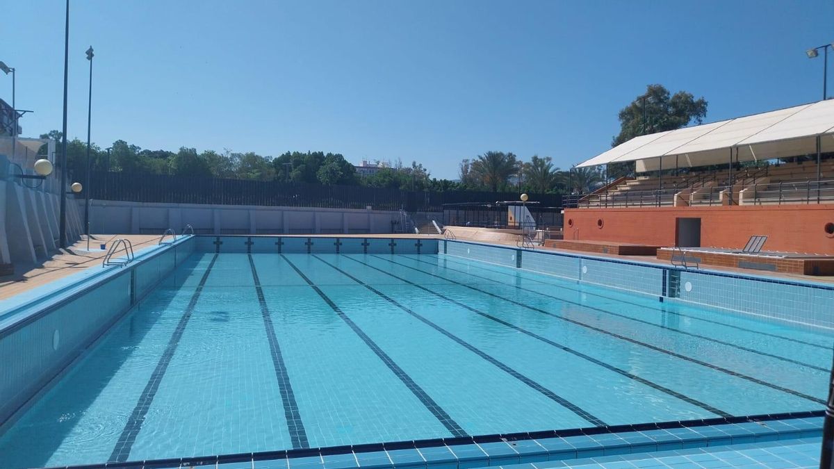 Piscina municipal Murcia Parque.