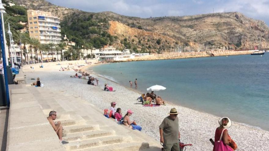 La Grava, la primera playa de invierno