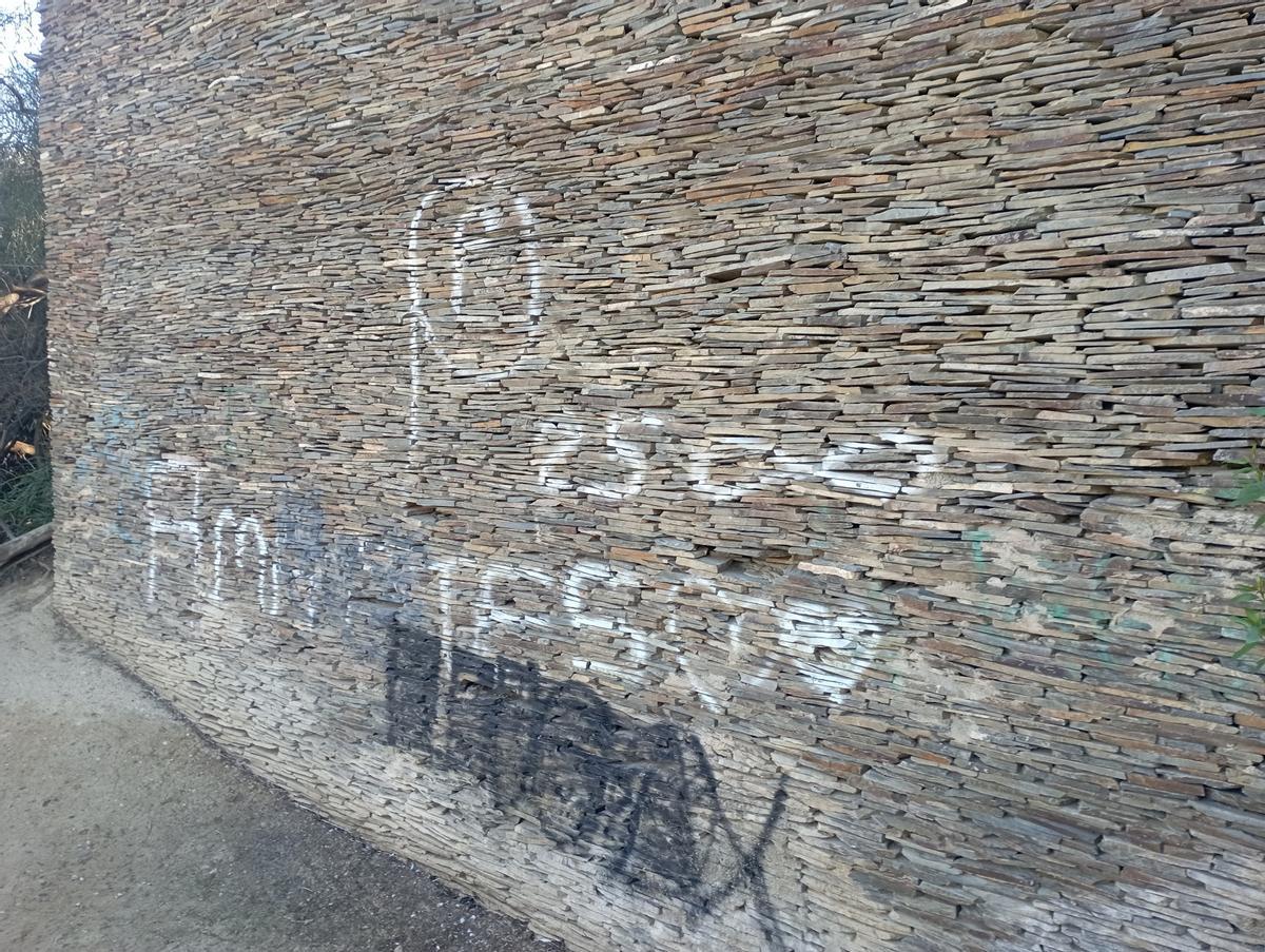 Pintadas junto al mirador de la Laguna de la Barrera, Colonia de Santa Inés.