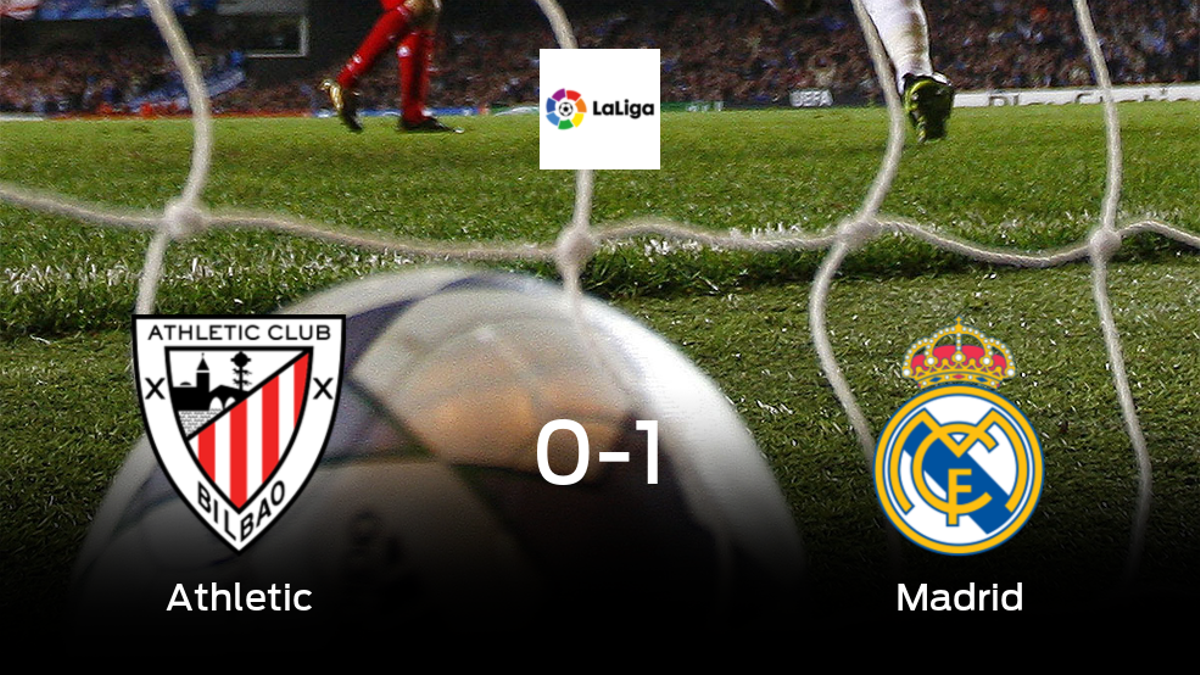 El Real Madrid se queda con los tres puntos después de ganar 0-1 al Athletic