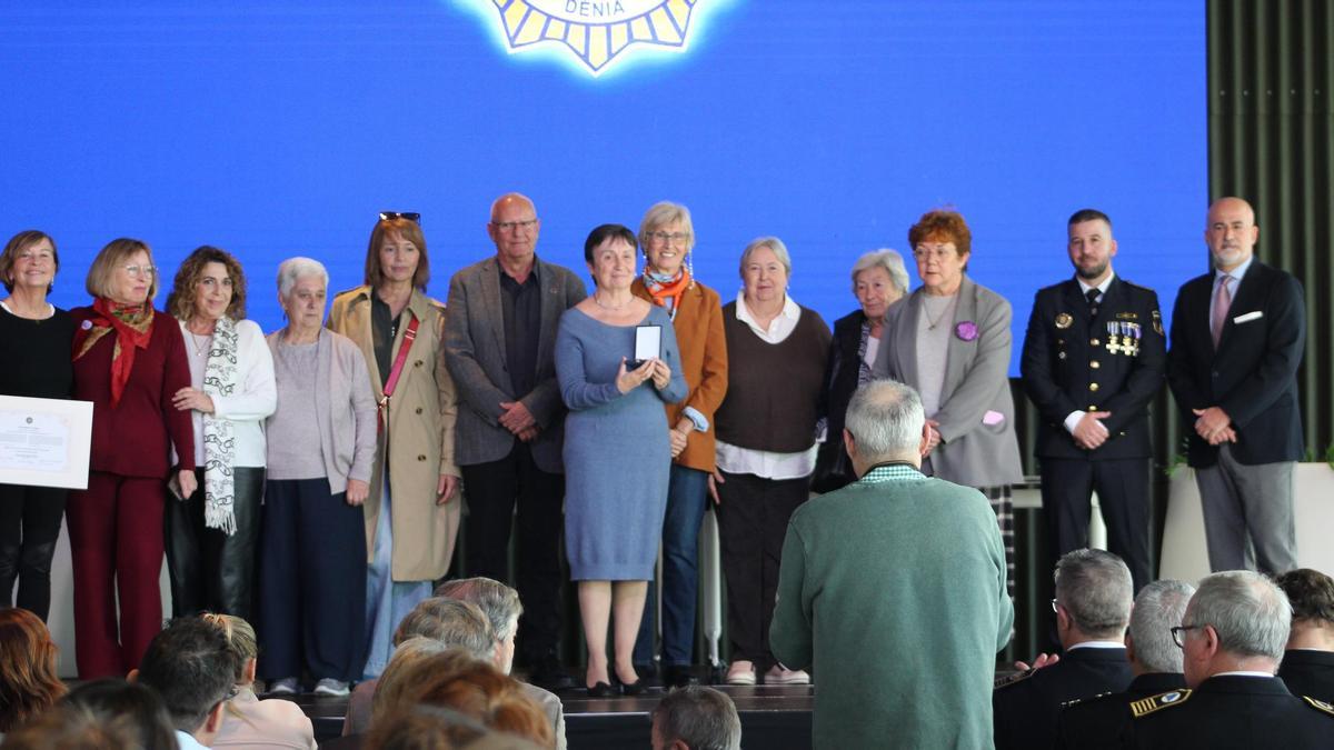 Las integrantes de la asociación Matria