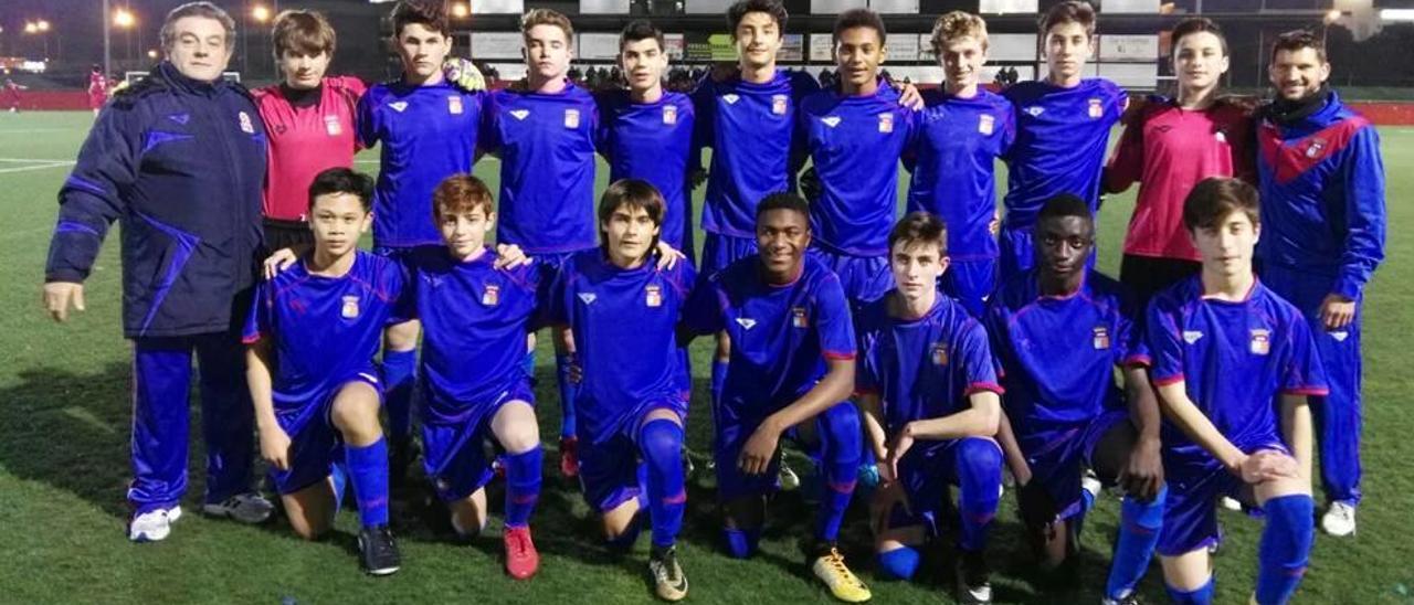 La selección balear infantil se ejercitó ante el San Francisco cadete, al que ganó 2-0.