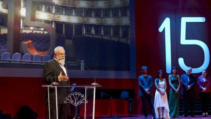 Gala de inauguración del Festival de Málaga.